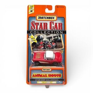 Matchbox Animal House 62 Corvette Star Car Collection Red New Special Edition